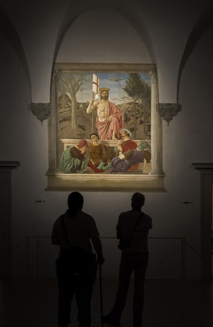 Resurrezione, di Piero della Francesca